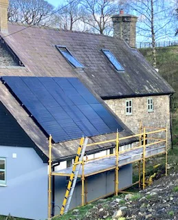 powys farmhouse solar