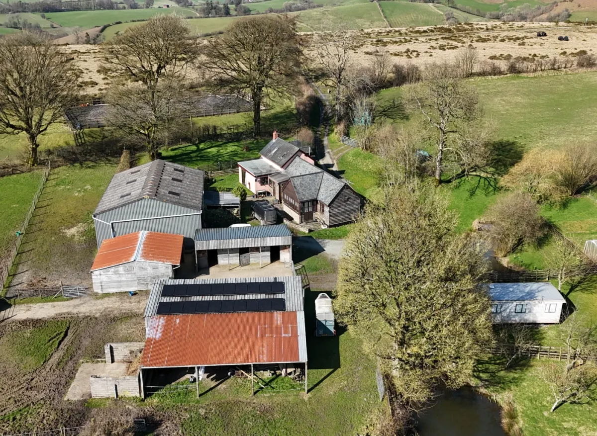 Rural Radnorshire Home Upgraded